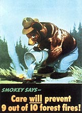 Original Smokey Bear poster